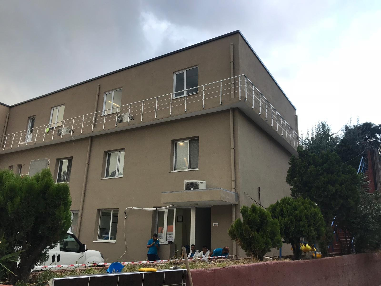 Baruthane Kontrol Binası Revizyon ve İlave Kat Yapım İşi