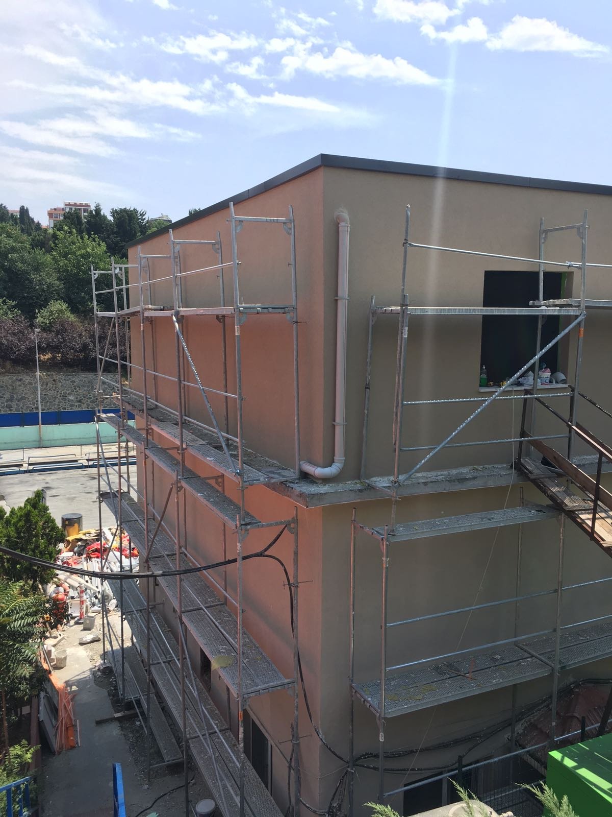 Baruthane Kontrol Binası Revizyon ve İlave Kat Yapım İşi