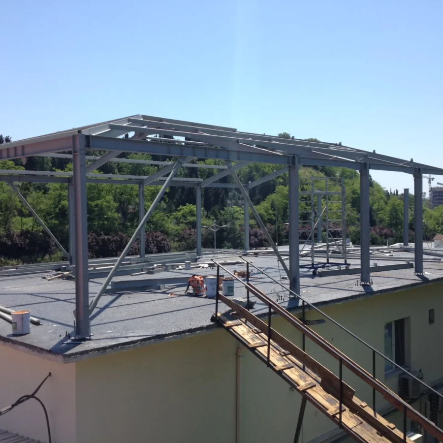 Baruthane Kontrol Binası Revizyon ve İlave Kat Yapım İşi